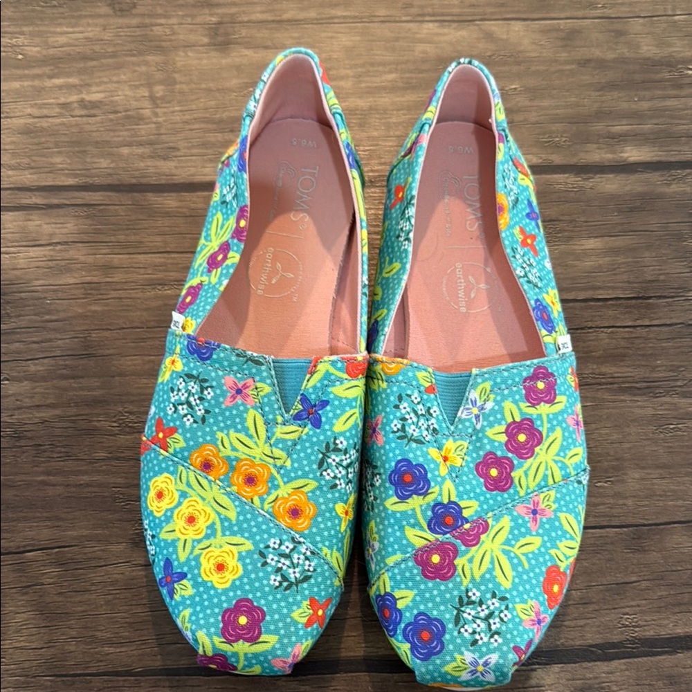 Toms Floral Women's Shoes - Picture 9 of 10